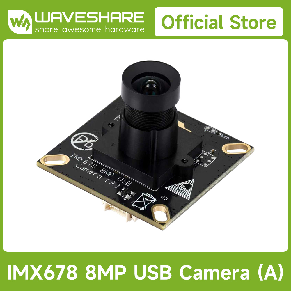 Photography Lighting Indoor - Waveshare IMX678 8MP M12 USB-Kameramodul, IMX678-Sensorchip,