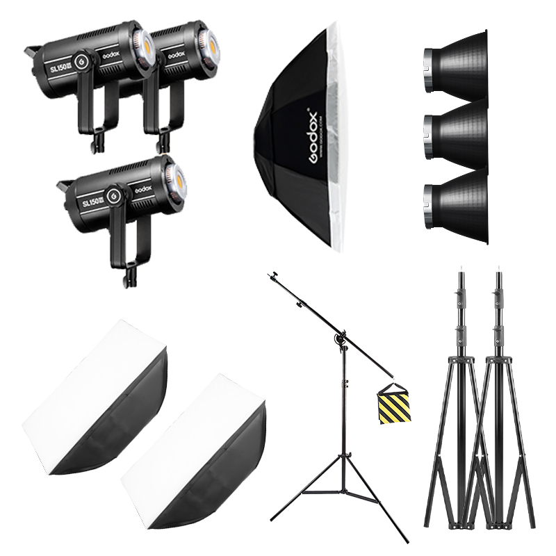 Photography Using Lighting - MSGODOX SL150W Professionelles Beleuchtungsset für Studiofotografie,