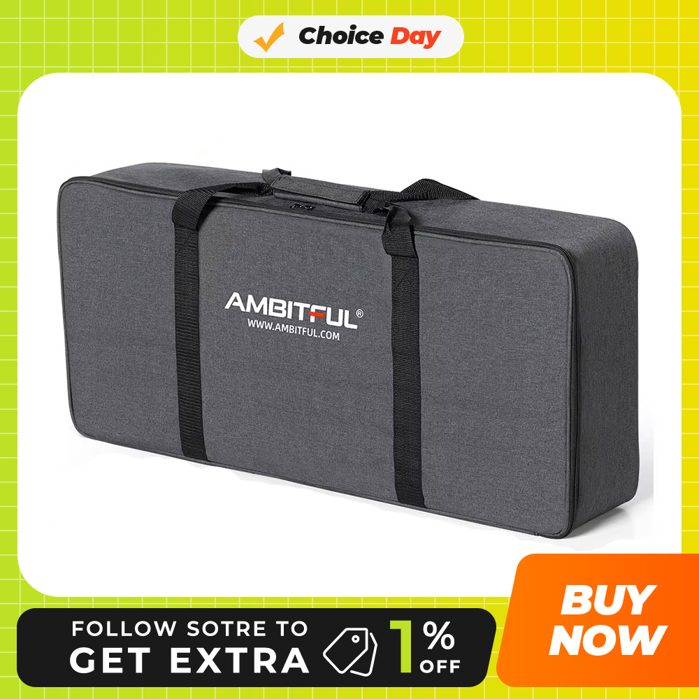 Photography Lighting Kit Portable - AMBITFUL neue PB06 Tragbare Tragetasche für
