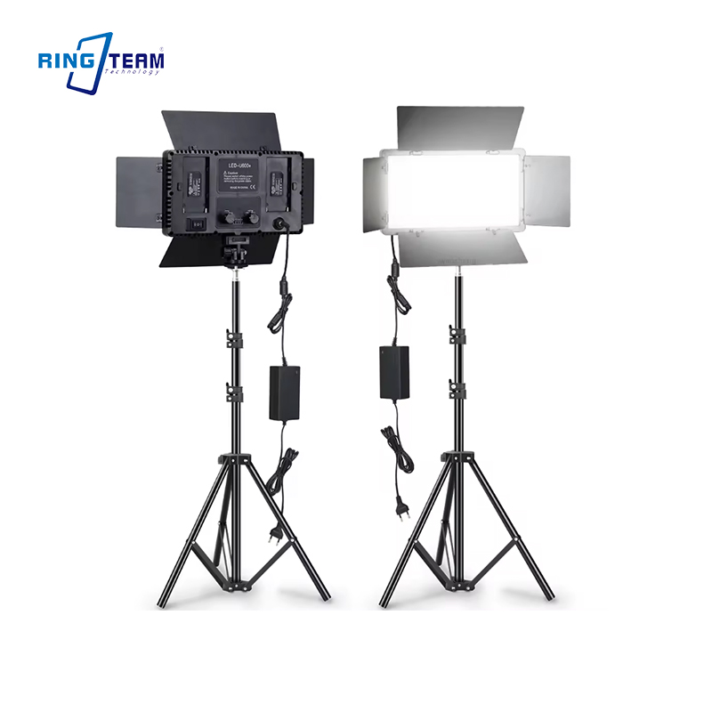 Photography Lighting Set - LED U600 Fotografie-Fülllicht für Innenräume, Flaches