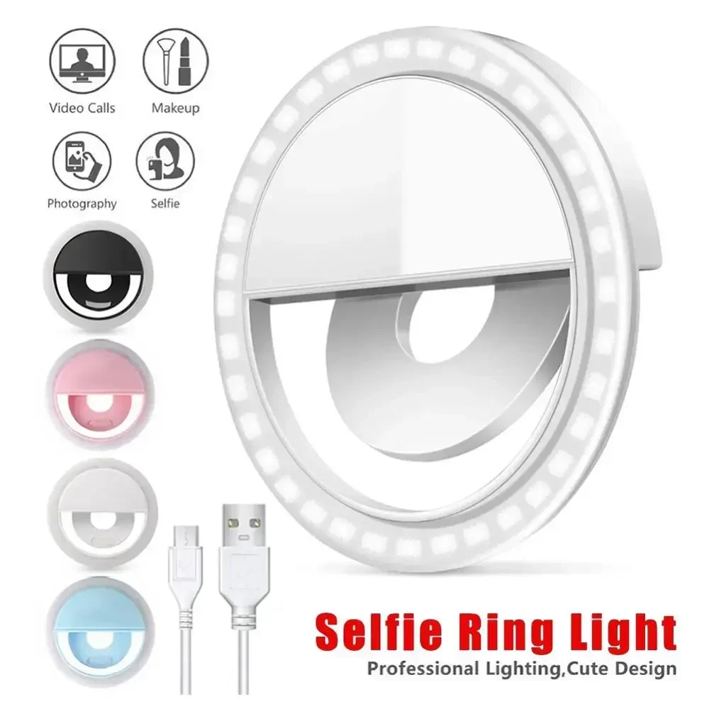 Photography Lighting Stick - LED Selfie Ring Licht Handy Clip-On