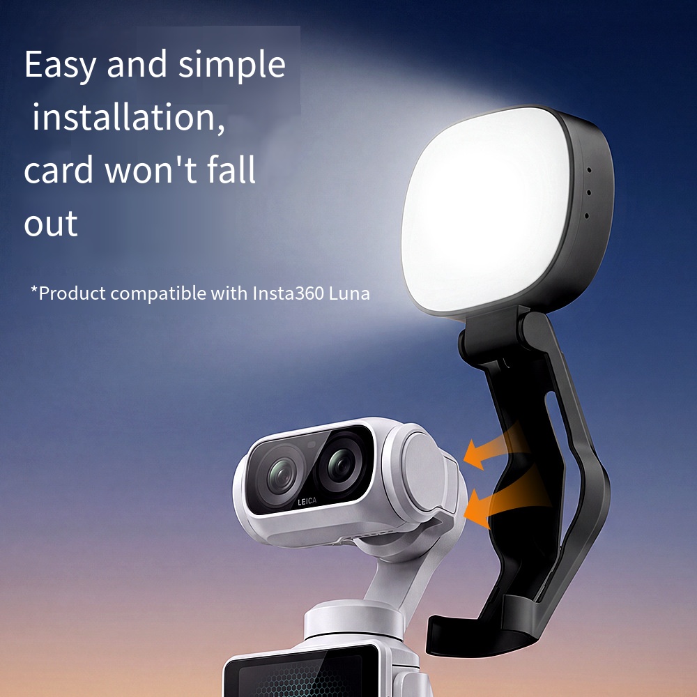 Photography Lighting Kit Portable - Tragbares Beauty-Fill-Light für Insta360 Luna Ultra