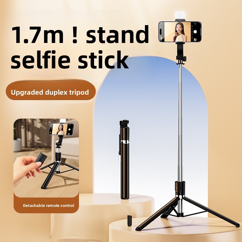 Photography Lighting Stick - Ausziehbarer 1M Selfie-Stick Stativ mit Bluetooth-Fernbedienung