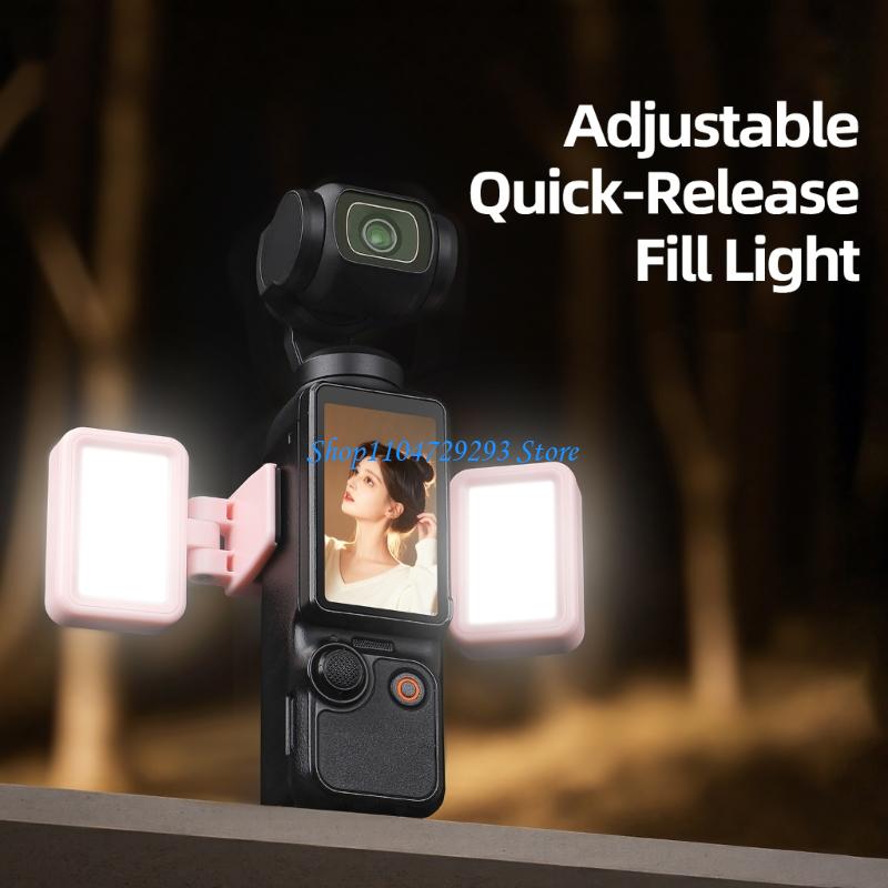 Photography Lighting Kit Portable - Y2GD Drehbares Fülllicht mit 5 Helligkeiten,