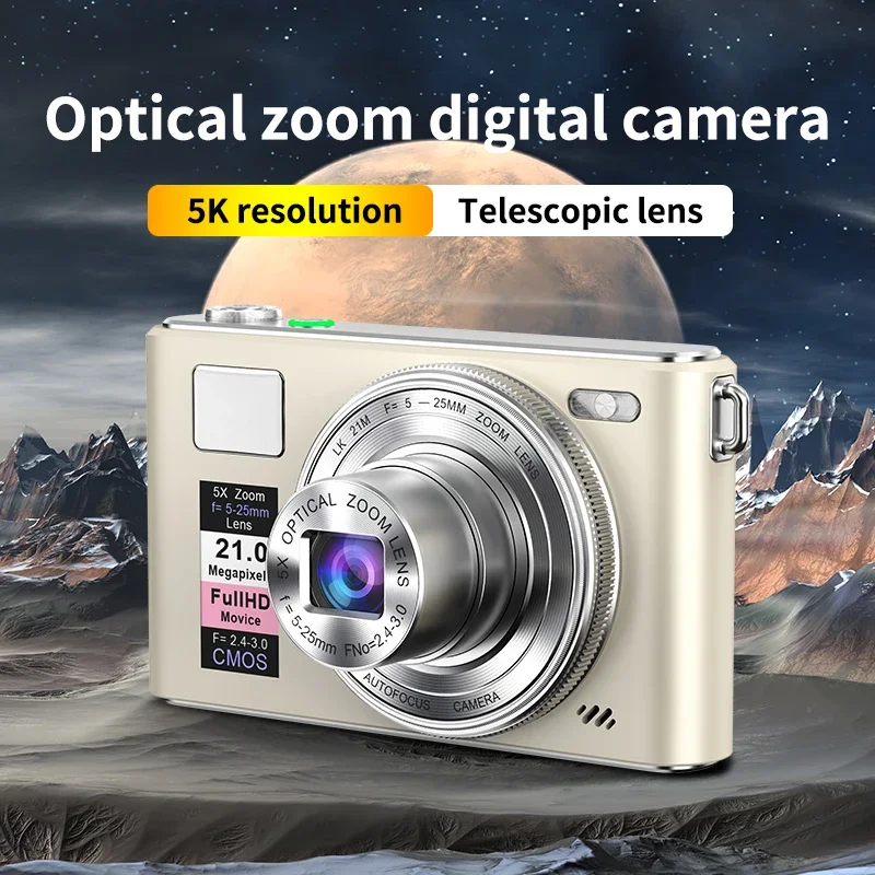 Photography Using Lighting - 5K 64MP HD Digitalkamera 5X Optischer
