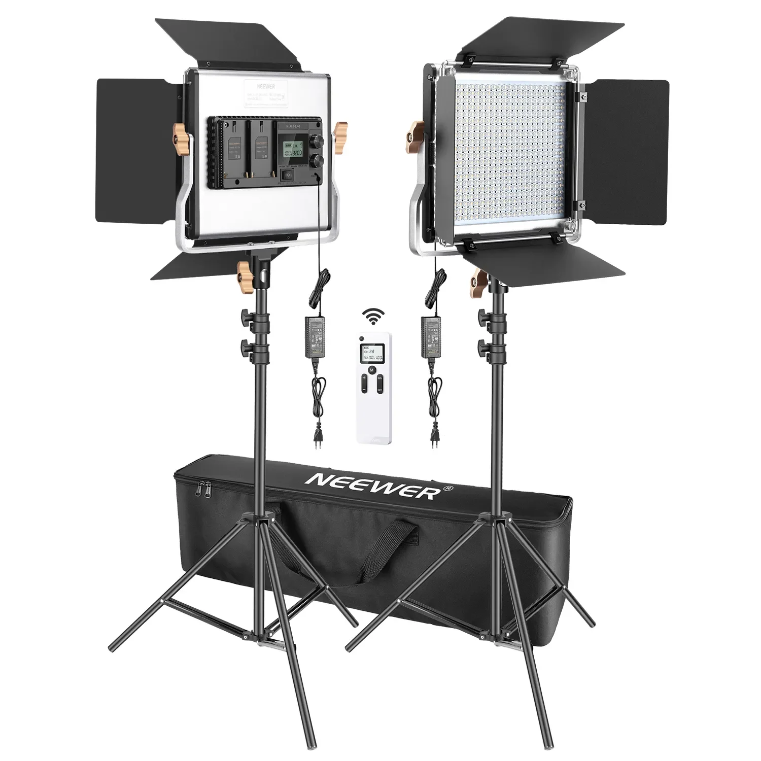 Photography Lighting Kit Neewer - Neewer 2er-Pack Fortschrittliches 2,4G 480 LED