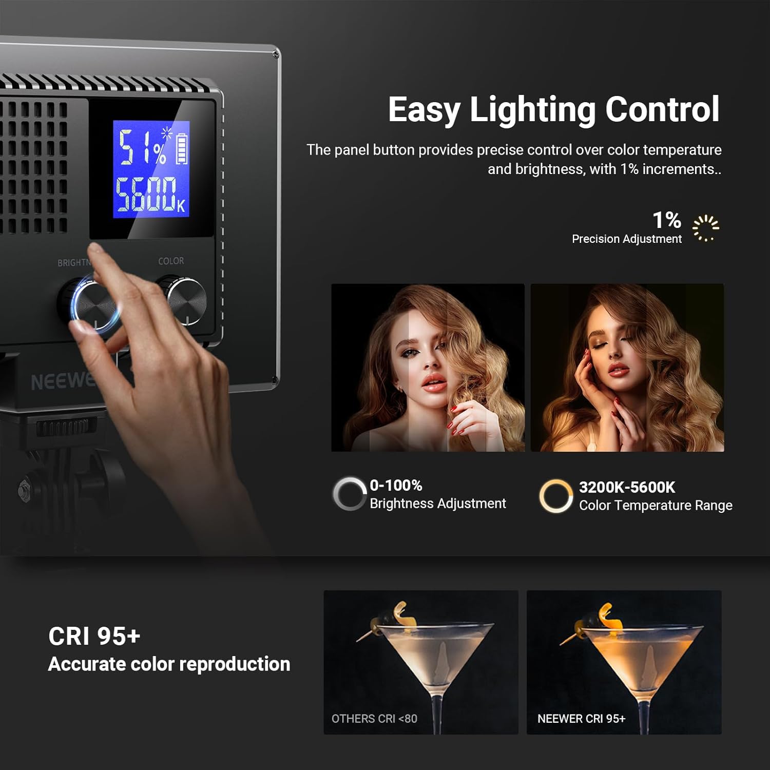 NEEWER Basics 9-Zoll LED-Licht – Photography Lighting Kit Neewer Bewertung und Preis