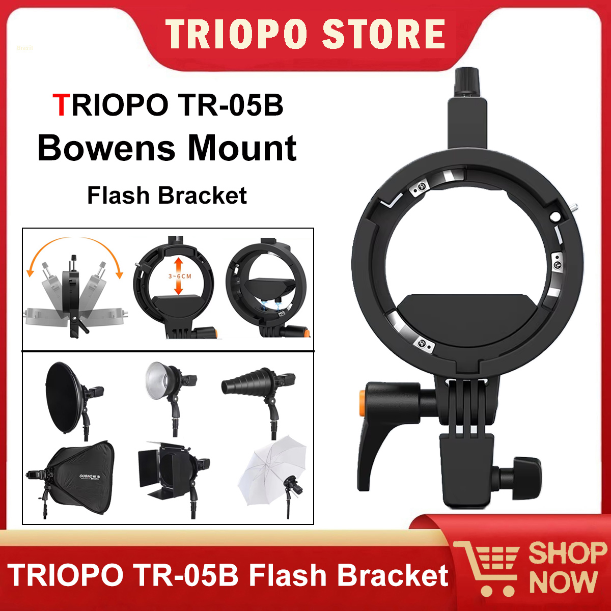 TRIOPO Universal Speedlite Hal – Godox Speedlite Flash Bewertung und Preis