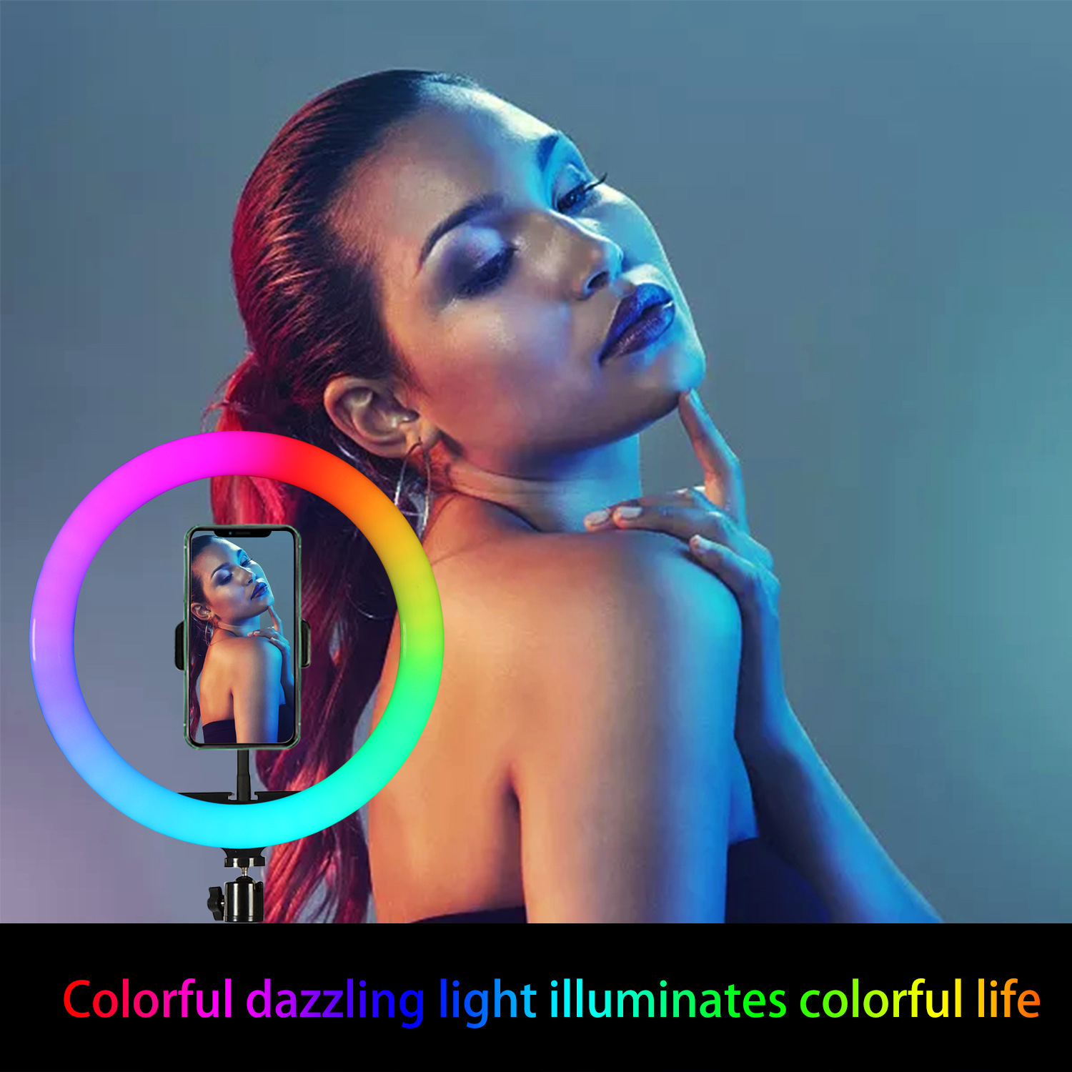 10 Zoll (26 cm) RGB-Ringlicht  – Photography Lighting Stick Bewertung und Preis