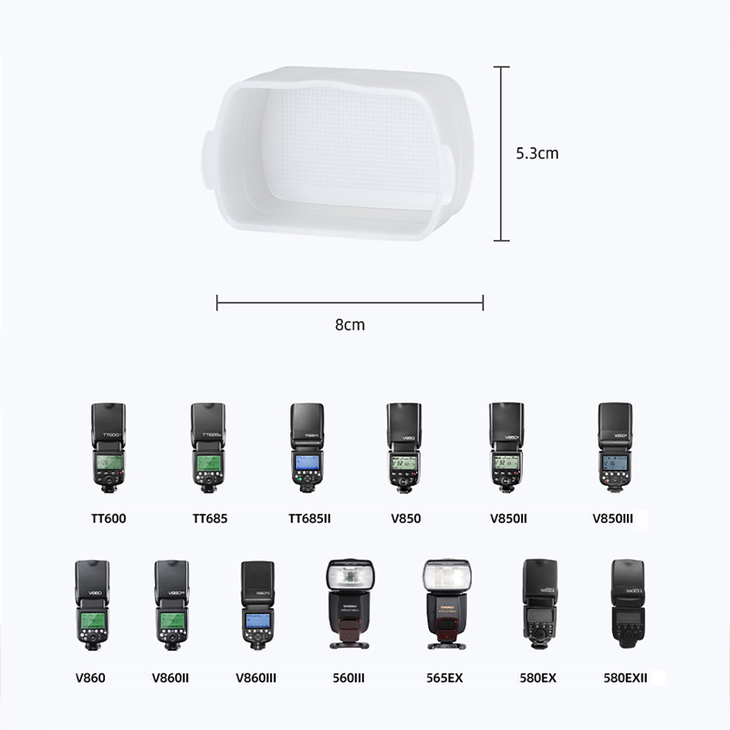 Blitzdiffusor Dome Bounce Pass – Godox Speedlite Flash Bewertung und Preis