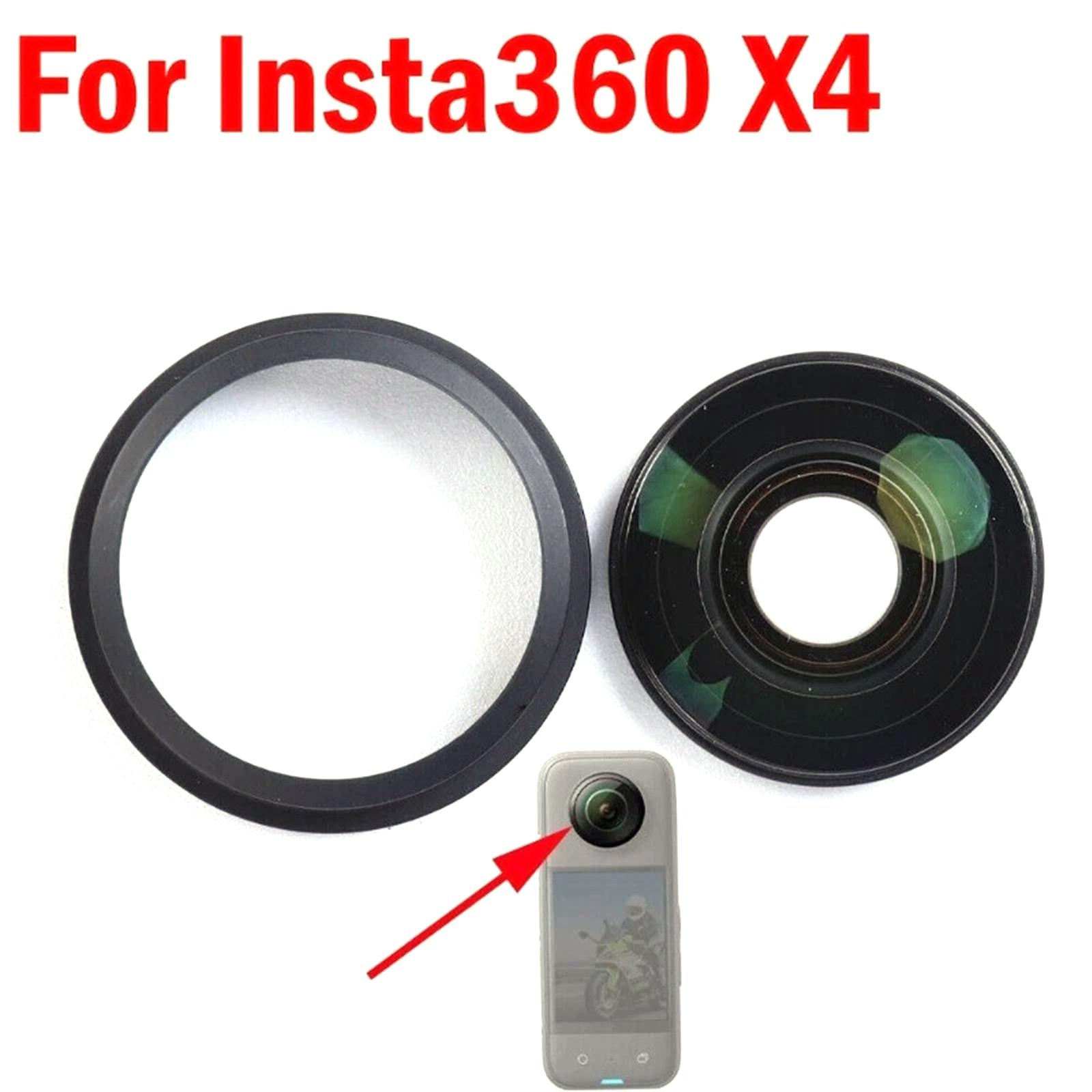 Objektivglas für Insta360 One  – Insta360 Camera X4 Bewertung und Preis