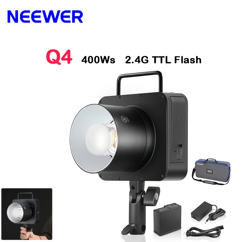 2026 Q4 400Ws 2,4G TTL Manuell – Photography Using Lighting Bewertung und Preis