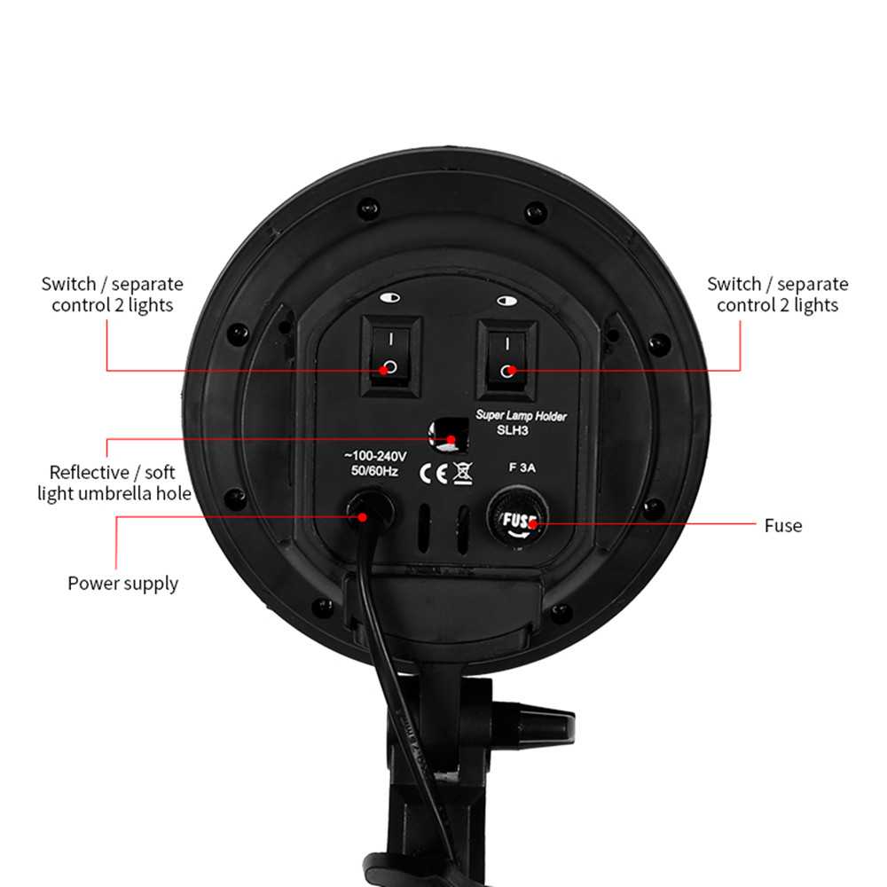 E27-Sockel, vier Lampenfassung – Photography Using Lighting Bewertung und Preis