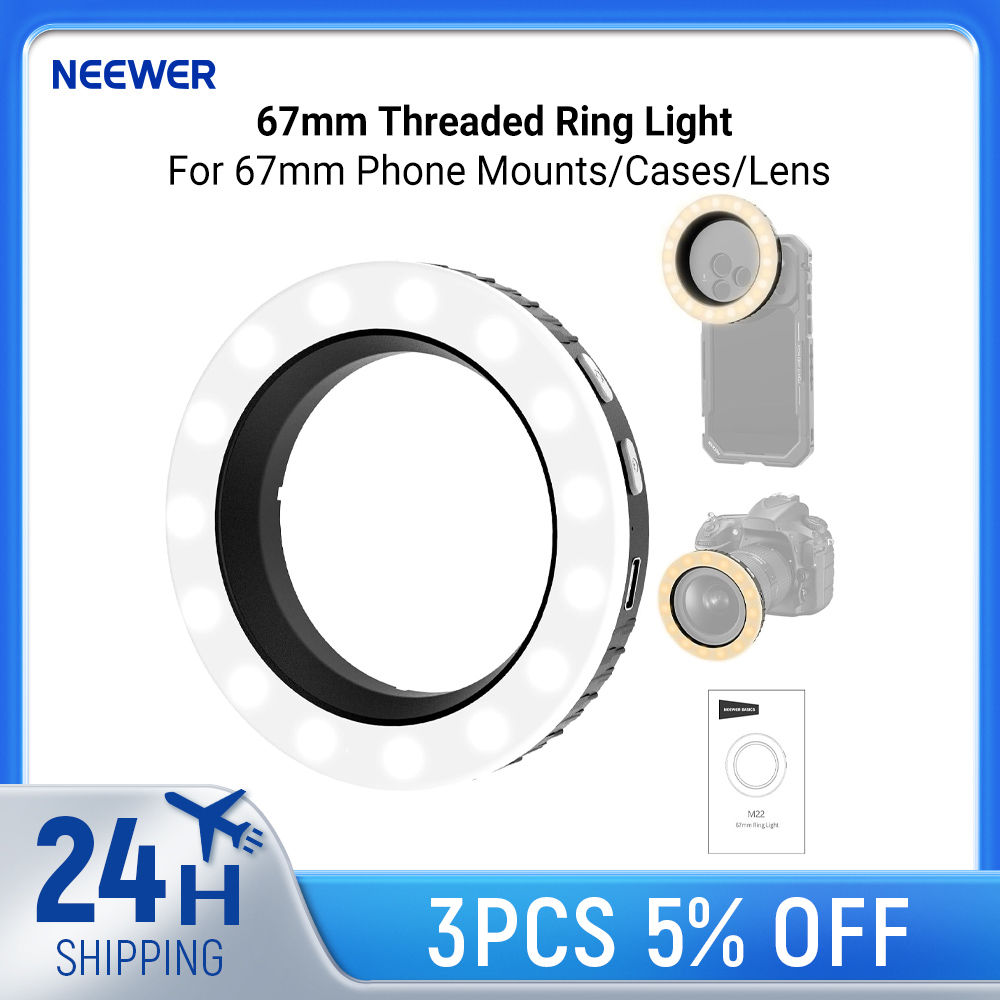 NEEWER Basics 67mm Ringlicht m – Photography Lighting Stick Bewertung und Preis