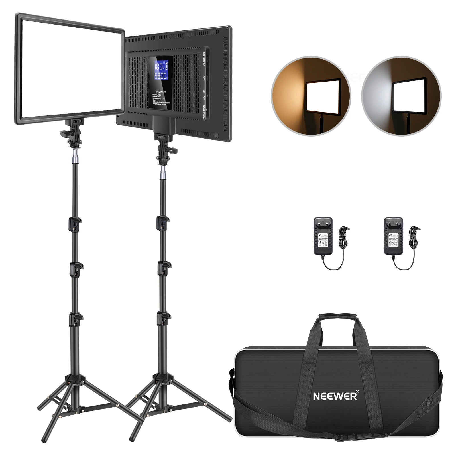 Neewer Dimmbares LED-Videopane – Photography Lighting Kit Neewer Bewertung und Preis