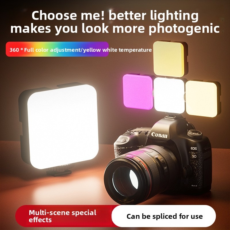 RGB-Taschenleuchte, Outdoor-Fo – Photography Lighting Game Bewertung und Preis