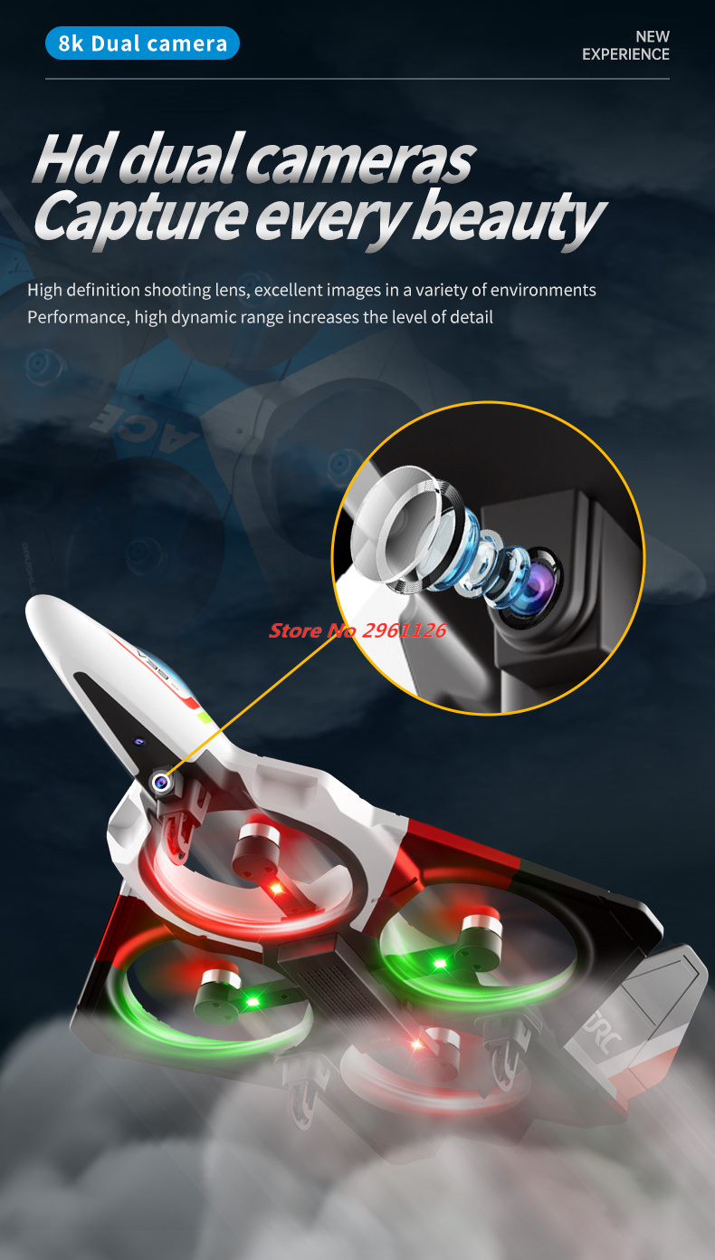 Mini-Schaumstoffdrohne 8K Dual – Photography Lighting For Beginners Bewertung und Preis