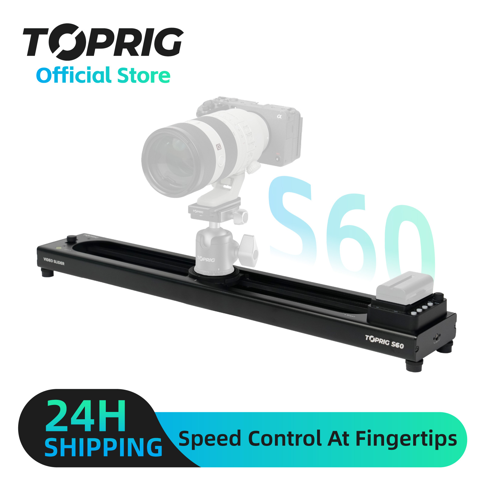 Toprig S60 Video-Slider-Kamera – Photography Loop Lighting Bewertung und Preis