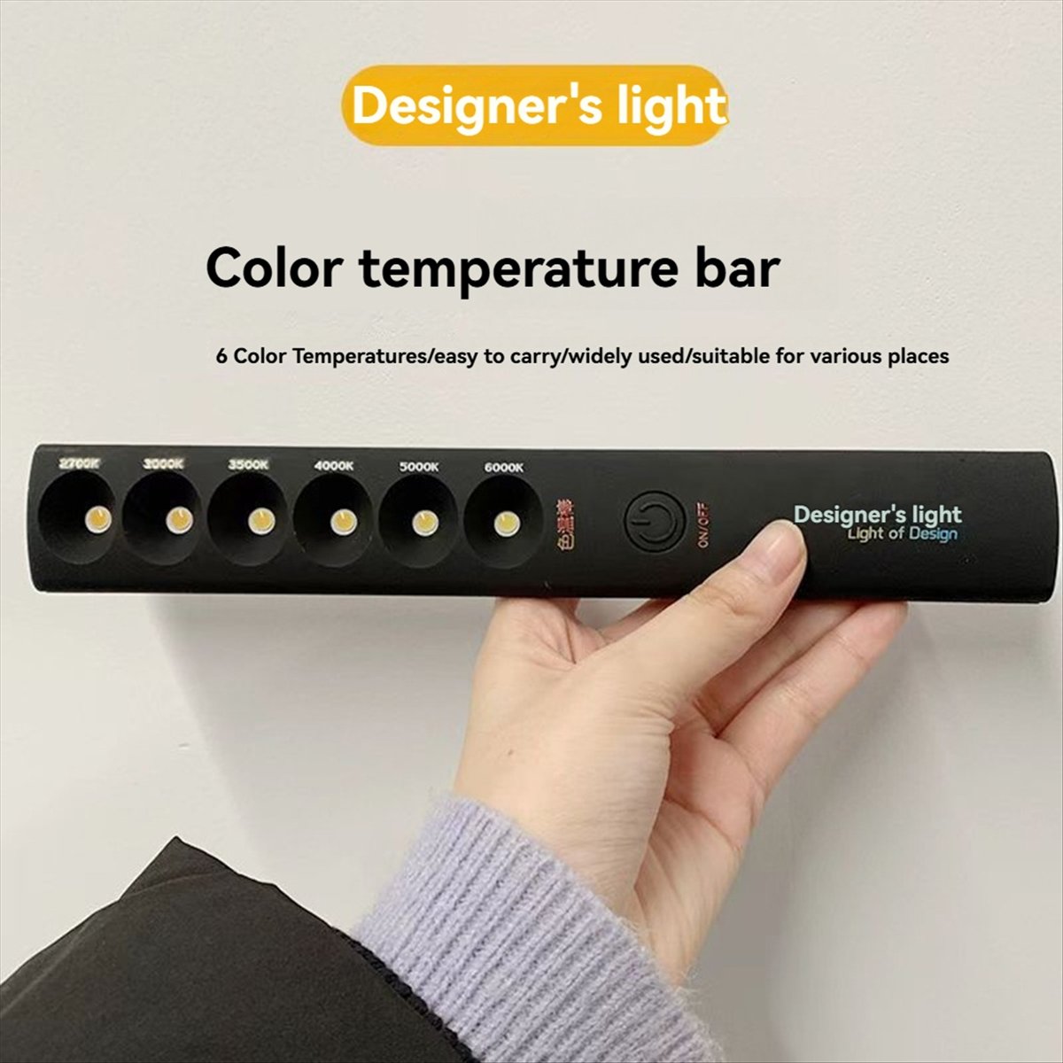 Sep. 6 Modi Farbtemperatur-Lam – Photography Lighting Stick Bewertung und Preis