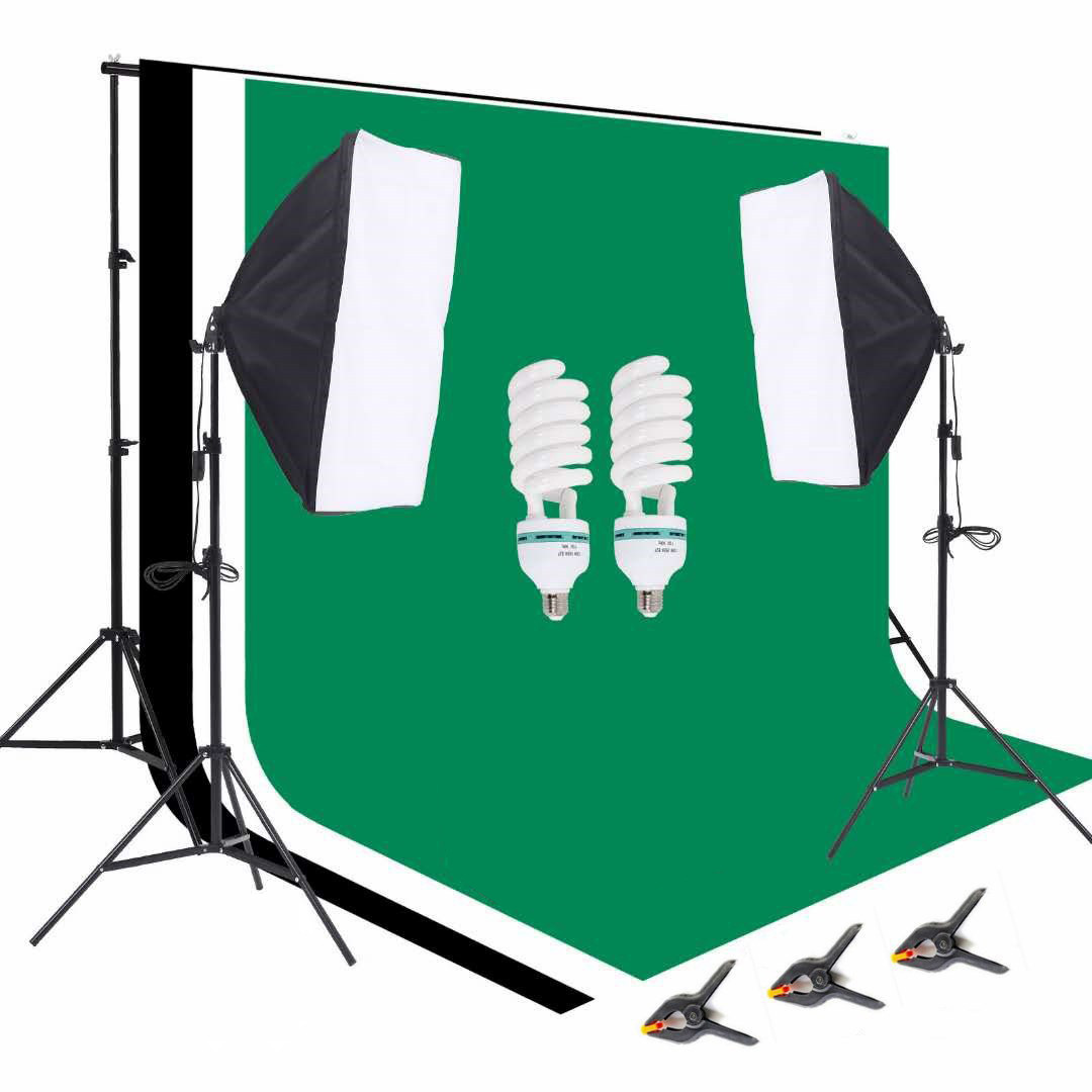 1 Fotostudio-Ausrüstung 2,6*3m – Photography Lighting Kit Portable Bewertung und Preis