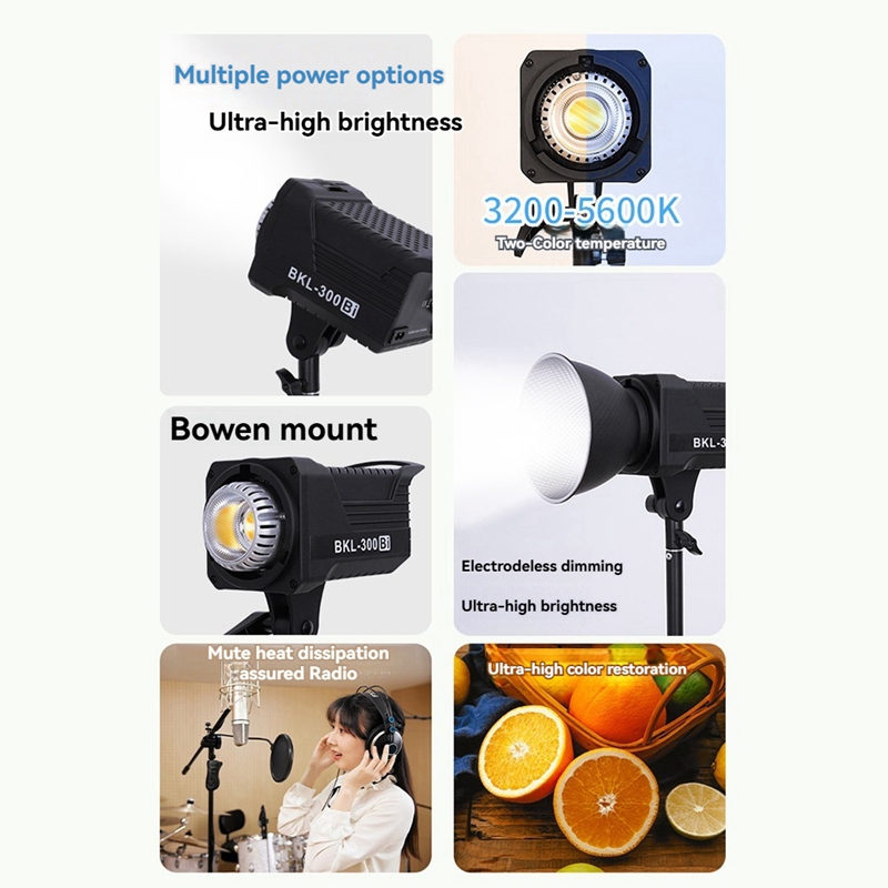300W Bi-LED-Videoleuchte, kont – Photography Lighting Indoor Bewertung und Preis