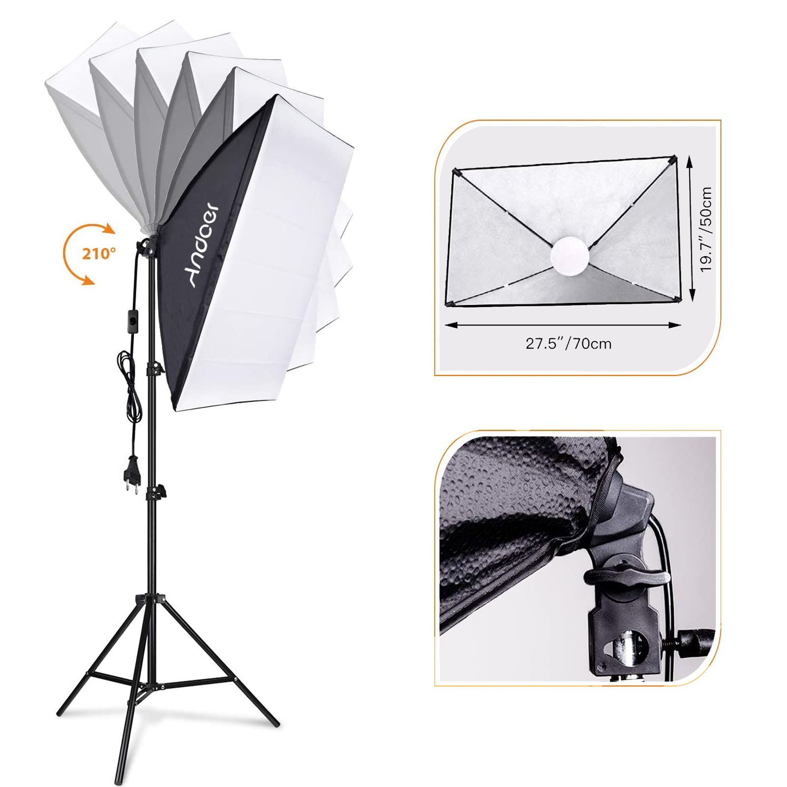 Andoer Studio-Fotografie-Licht – Photography Lighting Set Bewertung und Preis