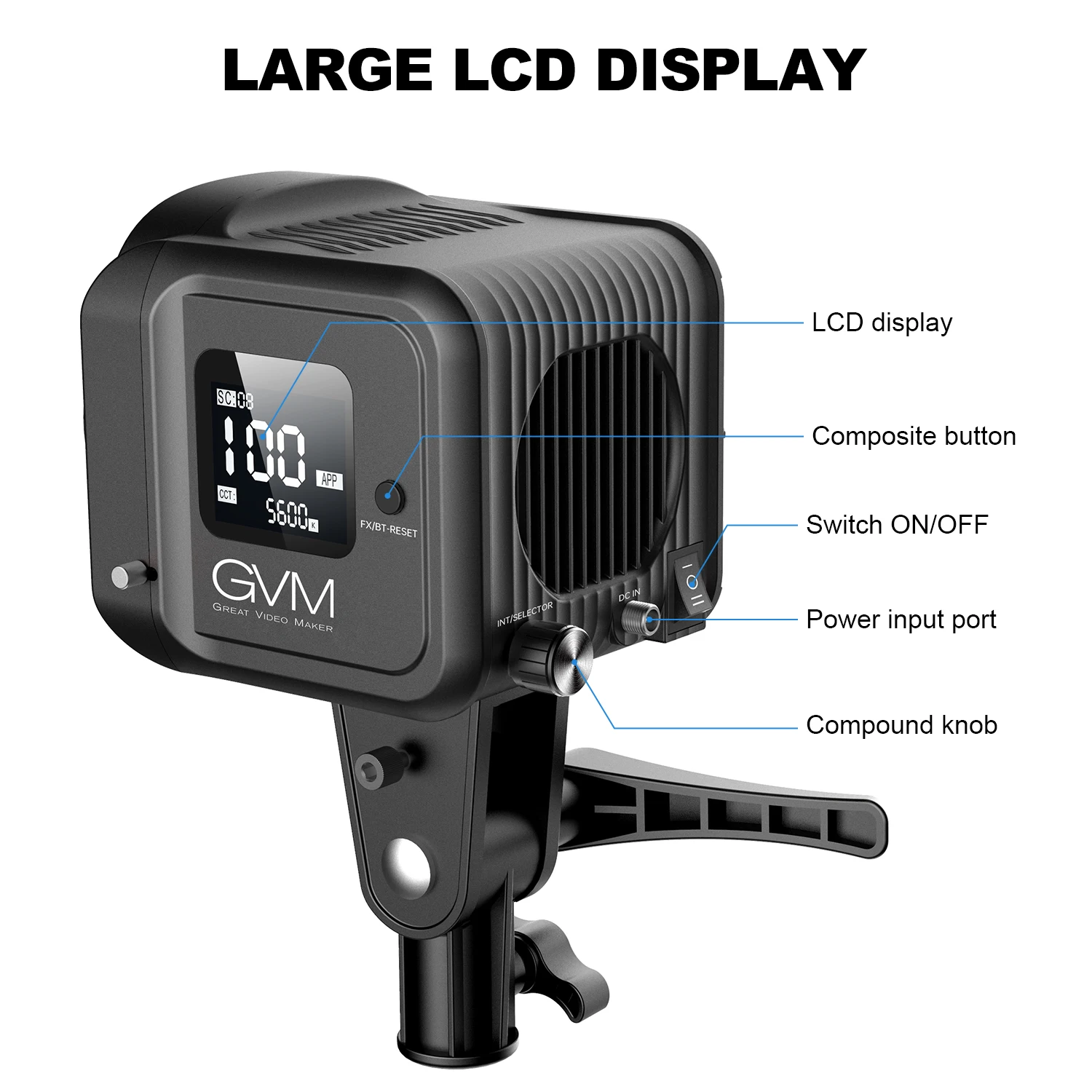 GVM SD80D 80W Bi-Color LED-Vid – Photography Using Lighting Bewertung und Preis
