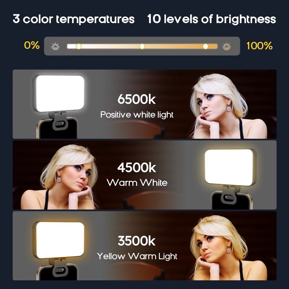 800/1000mAh LED Selfie-Licht 3 – Photography Using Lighting Bewertung und Preis
